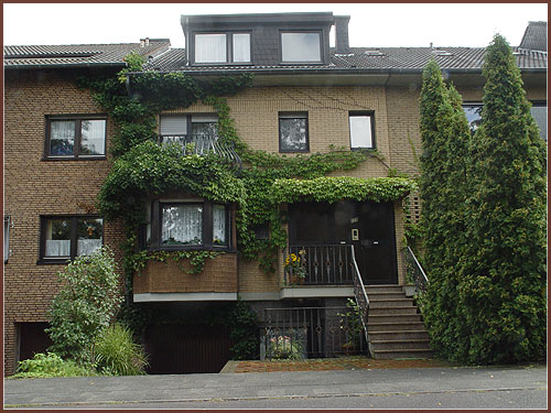 Pension Sankt Augustin - Blick Terasse Wohnung 2